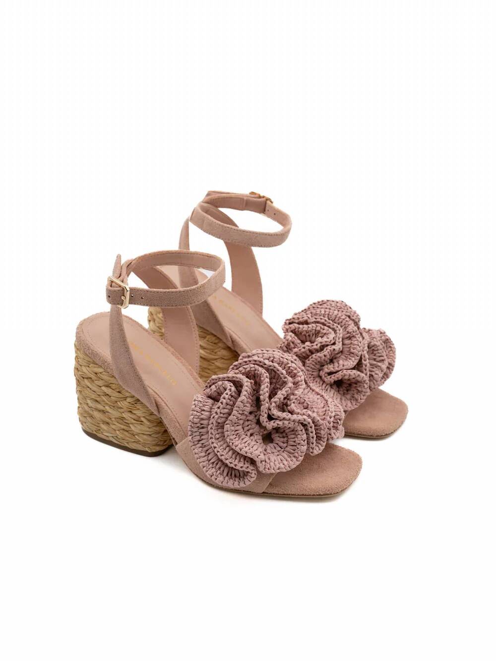 NEW PALOMA BARCELO women's teressa suede sandals in beige